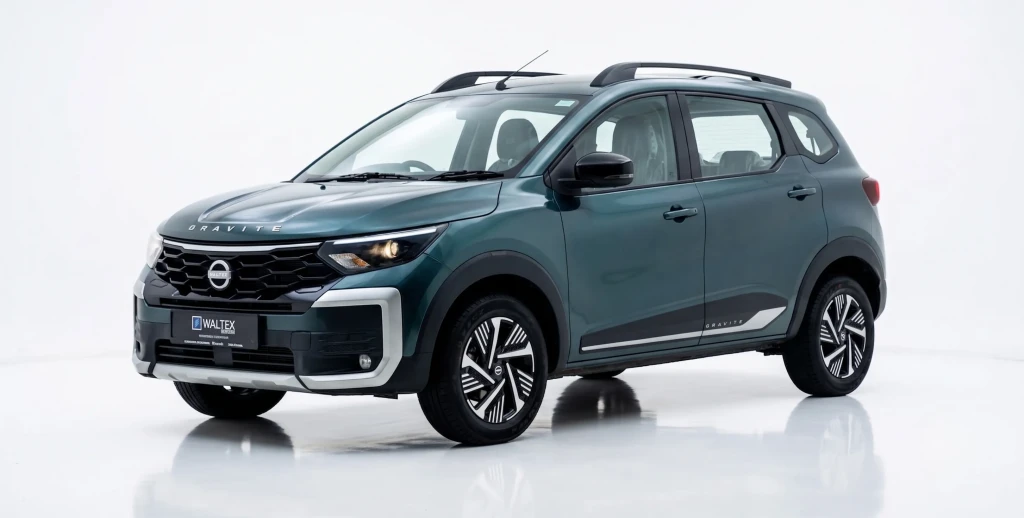 2026 Nissan Gravite Tekna Plus – Forest Green | 7-Seater | 1000cc Petrol | Automatic 5-Speed AMT | Brand New